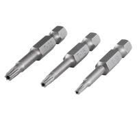 wolfcraft 1261000 Embouts sécurité Longueur 50 tx creux 10/15/20 Lot de 3