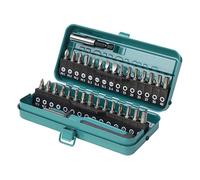 wolfcraft 1388000 Coffret d'embouts de vissage | 32 pièces pour vissage standard | Tournevis et adaptateur inclus 25 mm vert