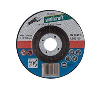 Wolfcraft Disques à tronçonner pour métal 1622300 Ø125 x 2,5 mm argent Pack de 5