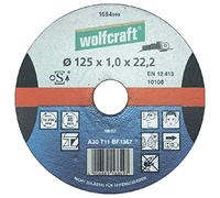 wolfcraft 1684999 Disque tronçonneuse Diamètre 125 x 1,0 mm
