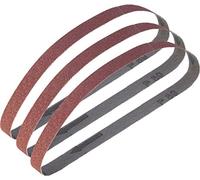 wolfcraft 1725000 Bandes abrasives Grain 80 13 x 457 mm Lot de 3