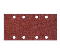 Set de papiers abrasifs pour ponceuse vibrante avec bande auto-agrippante, perforé Wolfcraft 1762000 Grain 40, 80, 120 (L x l)