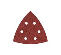 wolfcraft 1782000 Disques perforés auto-agrippants Grain 80 Diamètre 105 mm Lot de 5