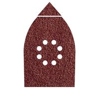 Feuille abrasive pour ponceuse Multi avec bande auto-agrippante, perforé Wolfcraft 1794000 Grain 180 (L x l) 142 mm x 107 mm