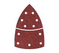 Wolfcraft Accessoire de ponçage bois 1812000 Patins auto-agrippants 95 mm Grain 60 Lot de 10
