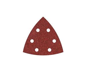wolfcraft 1852000 Patins auto-agrippant Grain 80 Lot de 5
