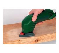 Wolfcraft 1853000 5 Patins Auto-agrippantes Delta 95 Mm, Perforés, Corindon Grains 120 G