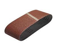 wolfcraft 1900000 - Lot de 3 Bandes Abrasives - Grain 40 - Dimensions 65 x 410 mm