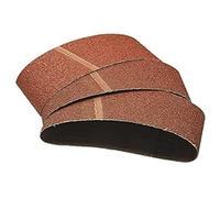 wolfcraft 1956000 Bandes abrasives Grain 120 60 x 400 mm Lot de 3