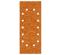 Wolfcraft Patins abrasifs perforés 1982000 pour ponceuse vibrante Grain 80 115 x 280 mm Lot de 5
