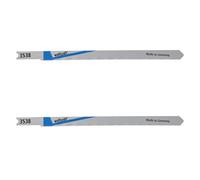 wolfcraft 2 Lames de Scie Sauteuse en U pour Métal et Acier HSS