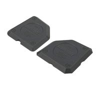 wolfcraft 2 Lisseurs de Joints en TPU pour Silicone et Acrylique | Kit de spatules avec profilés à 45 degrés et rayons de 5, 8, 10 mm, idéal pour finitions précises, 4331000