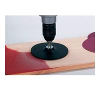 Wolfcraft 2020000 Plateau en Caoutchouc ø 125 mm queue 8 mm G