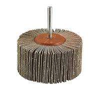 wolfcraft 2036000 Roue abrasifs à lamelle T 6 mm Grain 80 Diamètre 50 x 20 mm