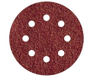 wolfcraft 2069100 Disques abrasifs auto-agrippants ø 125 mm | Pour bois et métal | Grain 40, 25 pièces