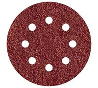 Wolfcraft Disque abrasif 2070000 auto-agrippant perforé Ø125 mm grain 80 5 pcs