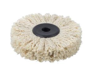 wolfcraft 2098000 brosse sisal alésage 10 mm diamètre 85 x 20 mm