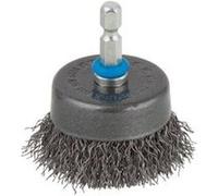 Wolfcraft 2106000 Brosse métallique soucoupe tige 6 mm Diamètre 50 mm G