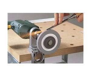Wolfcraft 2117000 1 Axe Pilote Ø 13 Mm Alésage 13 Mm Queue Ø 8 Mm avec Rondelles en U Et Écrous de Serrage G