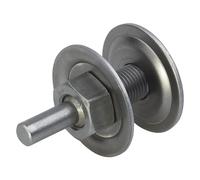 Wolfcraft 2117000 1 Axe Pilote Ø 13 Mm Alésage 13 Mm Queue Ø 8 Mm avec Rondelles en U Et Écrous de Serrage G