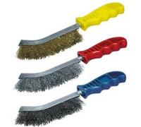 Wolfcraft 2138000 Brosse métallique acier, acier inoxydable, laiton 3 pièces 1 pc(s)