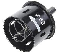 wolfcraft 2158000 - Scie Cloche à Ressort d'Évacuation - Diamètre 68 mm