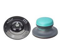 Wolfcraft 2223000 plateau auto-agrippant tige 8 mm diamètre 125 mm & 5894000 Ponceuse de Surface Auto-agrippante Ø 125 Mm