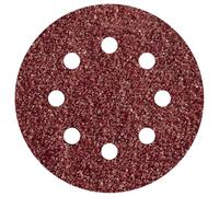 wolfcraft 2271100 Disques agrippants perforés Diamètre 115 mm corindon G80 Lot de 25