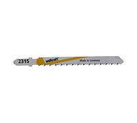 Wolfcraft Lame de scie sauteuse 2315000 HSS, queue en T, dentée 75 mm (long. totale 100 mm) 2 pcs