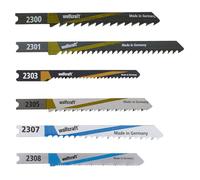 Wolfcraft Lames de scie sauteuse 2356000 à queue en U – Coffret 10 lames