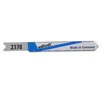 Wolfcraft Lames de scie sauteuse 2378000 – 52 mm – bimétal – 2 pièces – queue en U