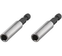 wolfcraft 2426000 porte-embouts magnétique (Lot de 2)