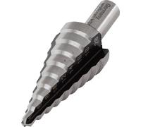 Foret étagé HSS WOLFCRAFT 2515000 Ø4 à 20 mm - queue Ø8 mm