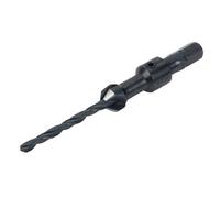 wolfcraft 2545000 - Foret d'Amorçage avec Fraisoir - Diamètre 4,5-12 mm Queue 6 Pans - Angle 45°