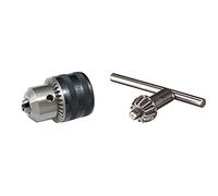 Wolfcraft 2645000 Mandrin 1,5-13 mm Filetage interne Rotation droite/gauche 1/2" x 20 multicolore & 2630000 e mandrin universelle s2a diamètre 10-13 mm