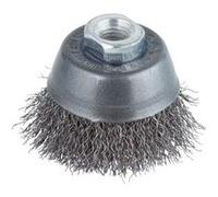 Wolfcraft 2702000 Brosse métal soucoupe ondulée pour Meuleuse G