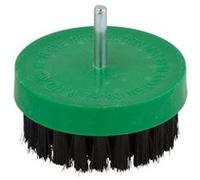 Wolfcraft Brosse à polir 2713000 – poils souples Ø80 mm tige 6 mm 1 pc