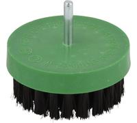 Wolfcraft Brosse à polir 2713000 – poils souples Ø80 mm tige 6 mm 1 pc