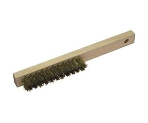 wolfcraft 2724000 brosse bijouterie fils laiton 220 mm