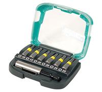 wolfcraft 2978000 Coffret d'Embouts torx 10/15/20/20/25/25 avec porte-embout magnétique 60 mm