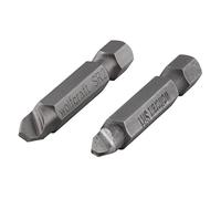 Wolfcraft Embouts extracteurs de vis abîmées 2982000 – Set de 2 pièces – Multicolore