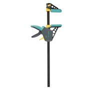 Wolfcraft Serre-joint à une main EHZ PRO 100-450 – Ouverture 450mm, 120kg, Garantie 10 ans