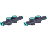 wolfcraft 3038000 - Connecteur pour Serre-Joints à 1 Main - Compatible avec Serre-Joints EASY/PRO - Ouverture max. 200 mm (Lot de 2)