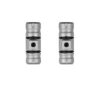 wolfcraft 3084000 Lot de 2 porte-outil double pour coffret Flipbit