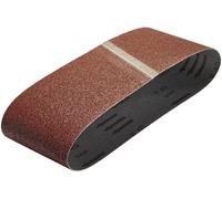 wolfcraft Lot de 3 Bandes Abrasives Grain 40, 100 x 690 mm pour Ponceuse