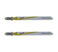 Wolfcraft Lames de scie sauteuse 3561000 BIM 75 mm Queue en T - Lot de 2