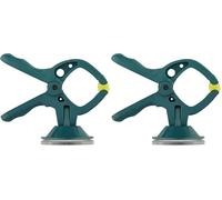 wolfcraft 3663000 - Set de 4 Micro-Pince à Ressort à Ventouse Microfix S (Lot de 2)