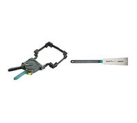 wolfcraft 3681000 Presse à Cadre à Sangle - Sangle de Serrage à Cliquet - Longueur 5 m - Puissance de Serrage max. 50 kg & 6951000 Scie Japonaise, 570 mm - pour bois, plastique et stratifiés