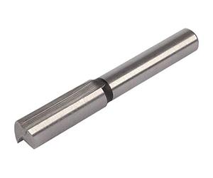 wolfcraft 3901000 fresa con muesca HSS, vástago de 8 mm PACK 1,argent