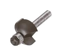 wolfcraft 3971000 fraise à demi-gorge tige 8 mm diamètre 22,2 x 12,7 mm